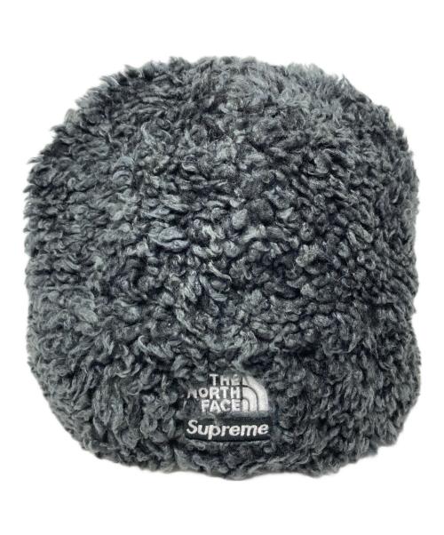 THE NORTH FACE（ザ ノース フェイス）THE NORTH FACE (ザ ノース フェイス) SUPREME (シュプリーム) ニット帽 グレー サイズ:Lの古着・服飾アイテム