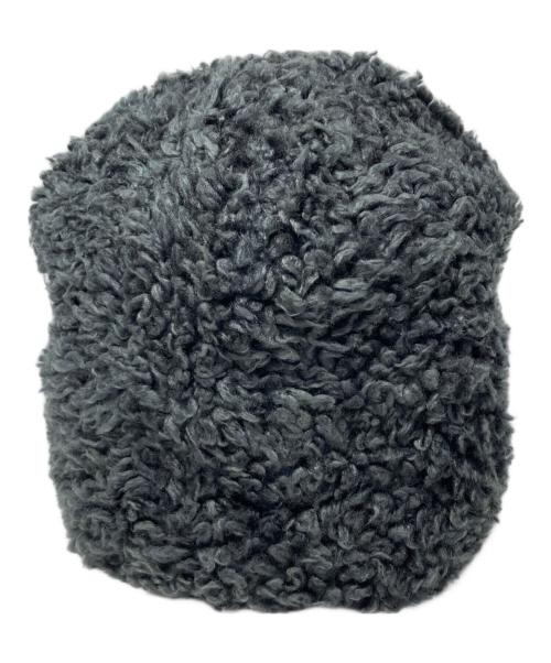 THE NORTH FACE（ザ ノース フェイス）THE NORTH FACE (ザ ノース フェイス) SUPREME (シュプリーム) ニット帽 グレー サイズ:Lの古着・服飾アイテム