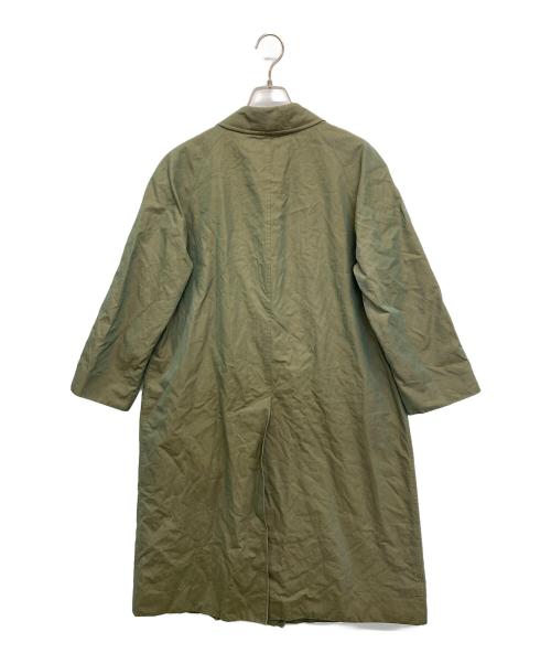 Burberry's（バーバリー）Burberry's (バーバリーズ) ステンカラーコート グリーン サイズ:-の古着・服飾アイテム