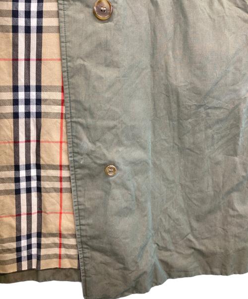 Burberry's（バーバリー）Burberry's (バーバリーズ) ステンカラーコート グリーン サイズ:-の古着・服飾アイテム