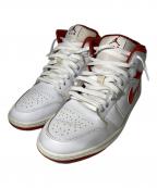 NIKEナイキ）の古着「スニーカー」｜ホワイト×レッド