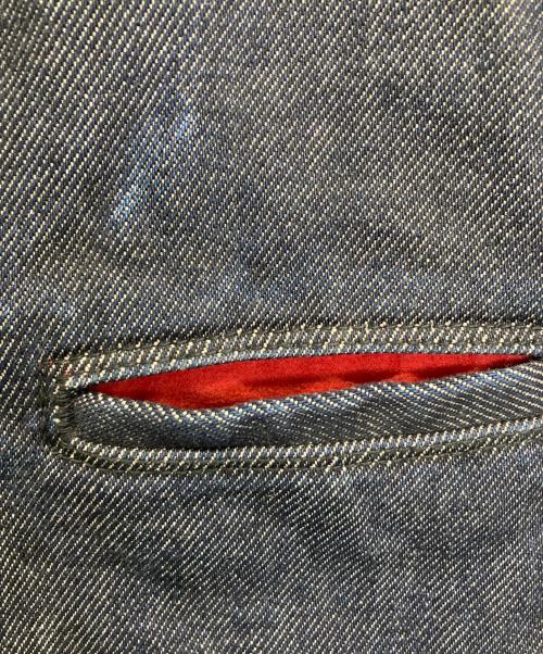 IRON HEART（アイアンハート）IRON HEART (アイアンハート) 21oz デニムライダースジャケット インディゴ サイズ:40の古着・服飾アイテム