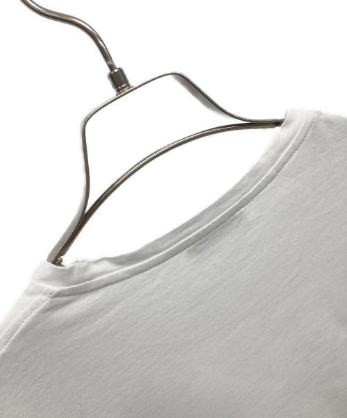 MONCLER（モンクレール）MONCLER (モンクレール) 半袖カットソー ホワイト サイズ:Mの古着・服飾アイテム