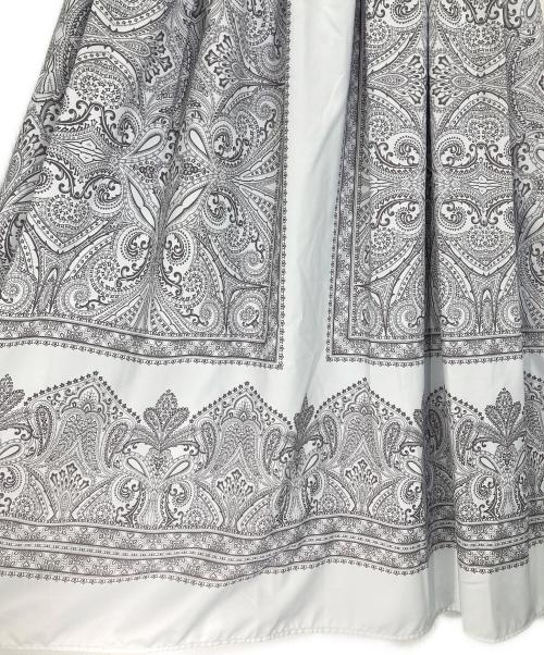 HER LIP TO（ハーリップトゥ）HER LIP TO (ハーリップトゥ) ノースリーブ・キャミソールワンピース スカイブルー×ライトグレー×ベージュ サイズ:Mの古着・服飾アイテム