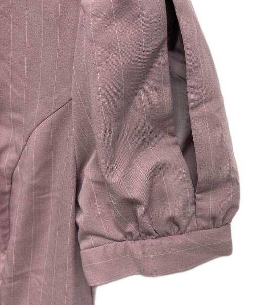 HER LIP TO（ハーリップトゥ）Her lip to (ハーリップトゥ) 半袖ワンピース バイオレット サイズ:Sの古着・服飾アイテム