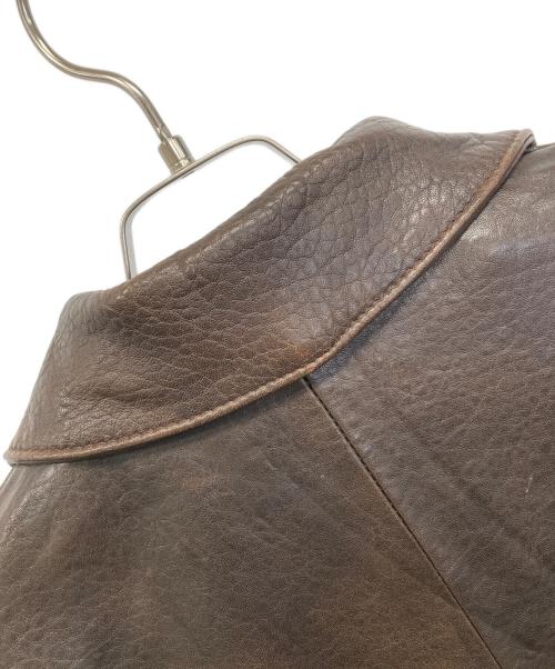 Alpenrose（アルペンローズ）Alpenrose (アルペンローズ) A-2フライトジャケット ブラウン サイズ:Lの古着・服飾アイテム