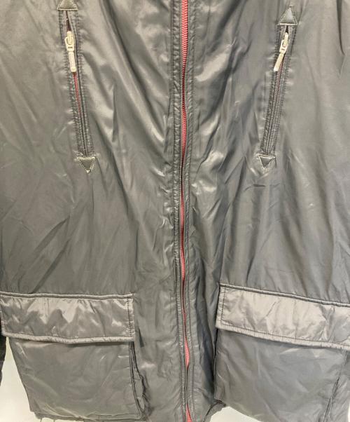 BURBERRY BLACK LABEL（バーバリーブラックレーベル）BURBERRY BLACK LABEL (バーバリーブラックレーベル) ダウンジャケット ベージュ×ブラック サイズ:Lの古着・服飾アイテム