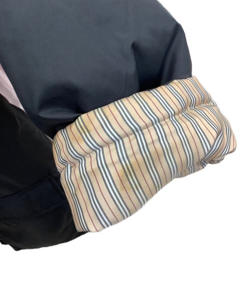 BURBERRY BLACK LABEL（バーバリーブラックレーベル）BURBERRY BLACK LABEL (バーバリーブラックレーベル) ダウンジャケット ベージュ×ブラック サイズ:Lの古着・服飾アイテム