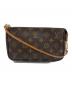 LOUIS VUITTON (ルイ ヴィトン) ポシェット・アクセソワール ブラウン：53000円