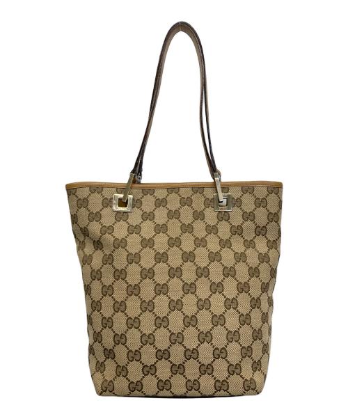 GUCCI（グッチ）GUCCI (グッチ) トートバッグ ベージュの古着・服飾アイテム