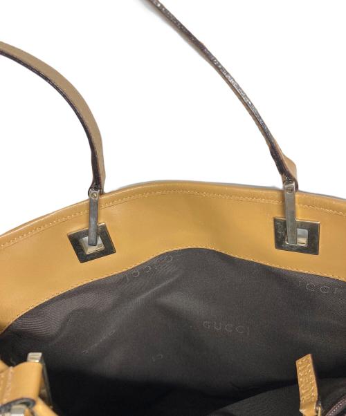 GUCCI（グッチ）GUCCI (グッチ) トートバッグ ベージュの古着・服飾アイテム