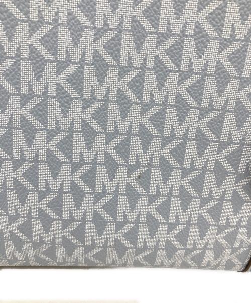 MICHAEL KORS（マイケル・コース）MICHAEL KORS (マイケル・コース) 2WAYバッグ スカイブルー×ホワイトの古着・服飾アイテム