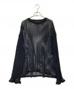 NOT CONVENTIONALノットコンベンショナル）の古着「長袖カットソー」｜ブラック