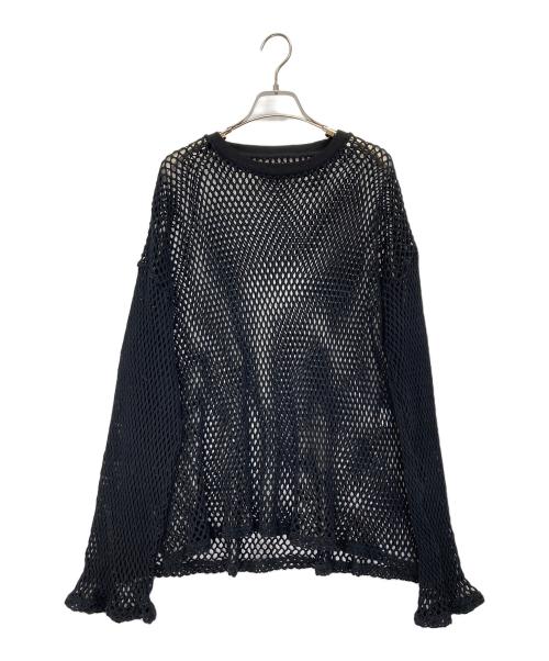 NOT CONVENTIONAL（ノットコンベンショナル）NOT CONVENTIONAL (ノットコンベンショナル) 長袖カットソー ブラック サイズ:Freeの古着・服飾アイテム