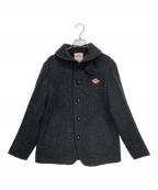 DANTONダントン）の古着「ウールモッサシングルジャケット」｜チャコールグレー