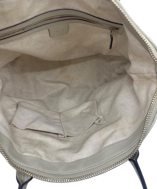 GUCCI（グッチ）GUCCI (グッチ) 2WAYショルダーバッグ　	520981 ベージュ×ブラウンの古着・服飾アイテム