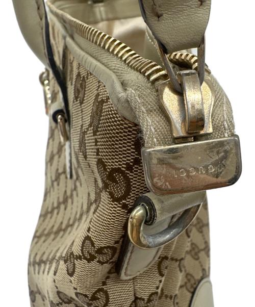 GUCCI（グッチ）GUCCI (グッチ) 2WAYショルダーバッグ　	520981 ベージュ×ブラウンの古着・服飾アイテム