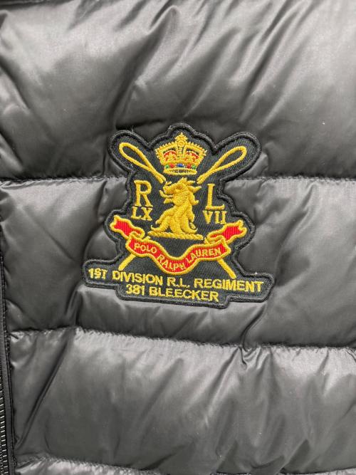 POLO RALPH LAUREN（ポロ・ラルフローレン）POLO RALPH LAUREN (ポロ・ラルフローレン) ダウンジャケット ブラック サイズ:XSの古着・服飾アイテム