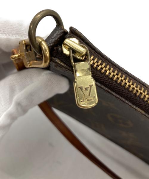 LOUIS VUITTON（ルイ ヴィトン）LOUIS VUITTON (ルイ ヴィトン) ポーチ　ポシェット・アクセソワール ブラウンの古着・服飾アイテム