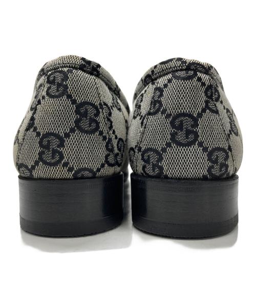 GUCCI（グッチ）GUCCI (グッチ) ホースビットローファー グレー サイズ:37の古着・服飾アイテム