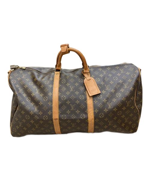 LOUIS VUITTON（ルイ ヴィトン）LOUIS VUITTON (ルイ ヴィトン) キーポル・バンドリエール60　 ブラウンの古着・服飾アイテム