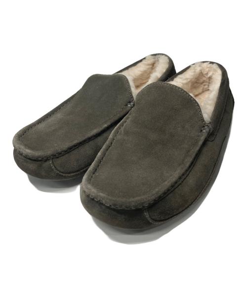 UGG（アグ）UGG (アグ) モカシンシューズ カーキ サイズ:26cmの古着・服飾アイテム