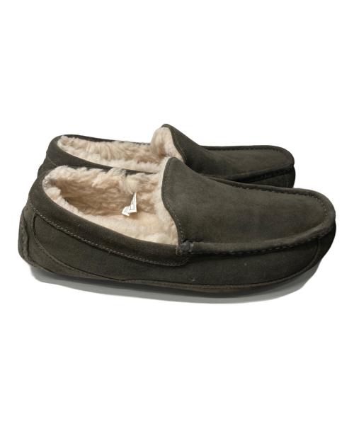 UGG（アグ）UGG (アグ) モカシンシューズ カーキ サイズ:26cmの古着・服飾アイテム