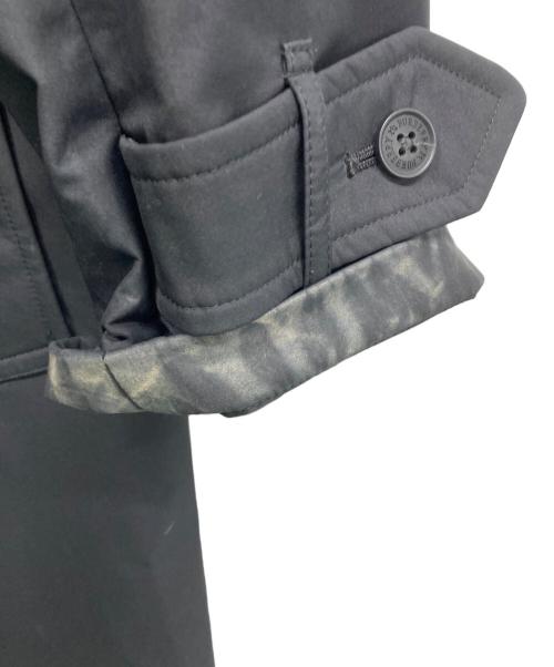 BURBERRY BLACK LABEL（バーバリーブラックレーベル）BURBERRY BLACK LABEL (バーバリーブラックレーベル) ステンカラーコート ブラック サイズ:Mの古着・服飾アイテム