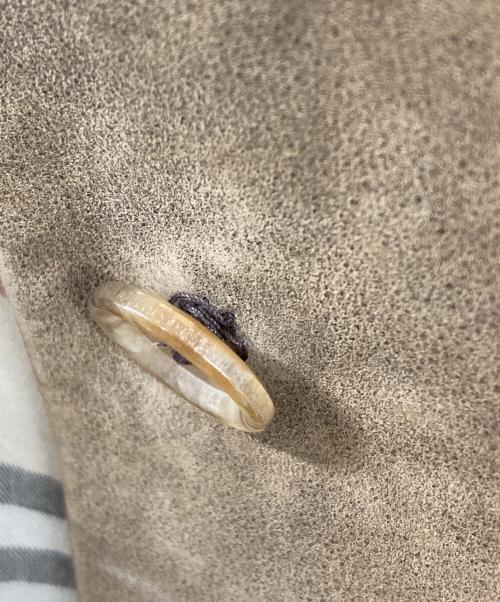 BURBERRY LONDON（バーバリーロンドン）BURBERRY LONDON (バーバリーロンドン) レザーコート ブラウン サイズ:US6の古着・服飾アイテム