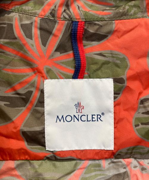 MONCLER（モンクレール）MONCLER (モンクレール) ナイロンブルゾン オレンジ×カーキ サイズ:SIZE 1の古着・服飾アイテム