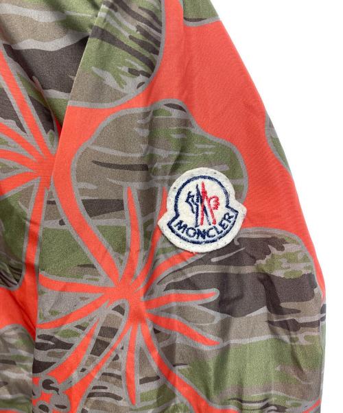 MONCLER（モンクレール）MONCLER (モンクレール) ナイロンブルゾン オレンジ×カーキ サイズ:SIZE 1の古着・服飾アイテム