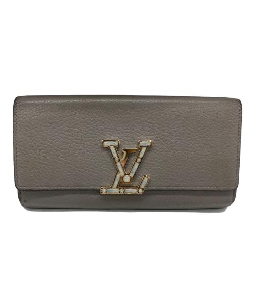 LOUIS VUITTON（ルイ ヴィトン）LOUIS VUITTON (ルイ ヴィトン) 長財布 グレーの古着・服飾アイテム