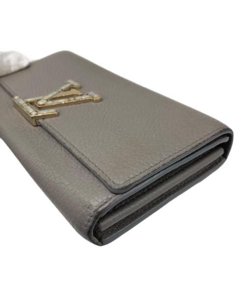 LOUIS VUITTON（ルイ ヴィトン）LOUIS VUITTON (ルイ ヴィトン) 長財布 グレーの古着・服飾アイテム