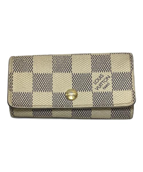 LOUIS VUITTON（ルイ ヴィトン）LOUIS VUITTON (ルイ ヴィトン) キーケース ミュルティクレ4 ホワイトの古着・服飾アイテム