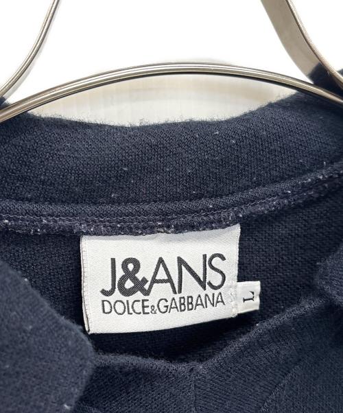 J&ANS DOLCE&GABBANA（ドルチェ＆ガッバーナ ジーンズ）J&ANS DOLCE&GABBANA (ドルチェ＆ガッバーナ ジーンズ) 薄手ニット ネイビー サイズ:Lの古着・服飾アイテム