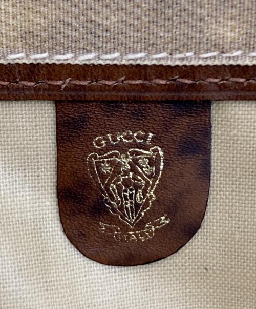 GUCCI（グッチ）GUCCI (グッチ) クラッチバッグ ブラウンの古着・服飾アイテム
