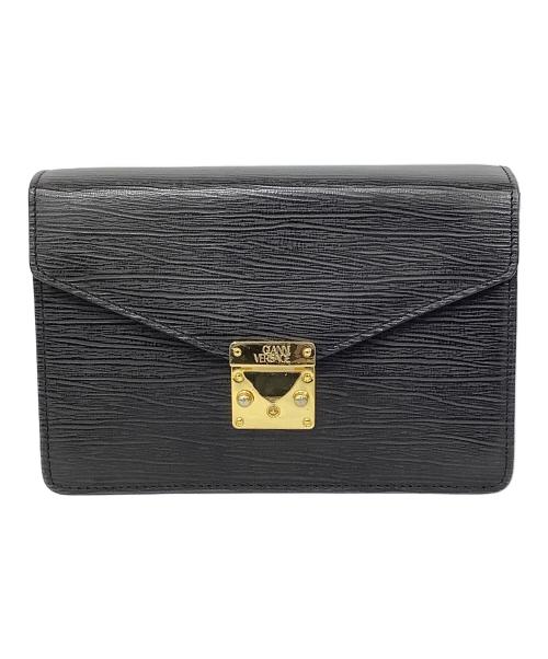 GIANNI VERSACE（ジャンニ・ヴェルサーチ）GIANNI VERSACE (ジャンニ・ヴェルサーチ) セカンドバッグ ブラックの古着・服飾アイテム