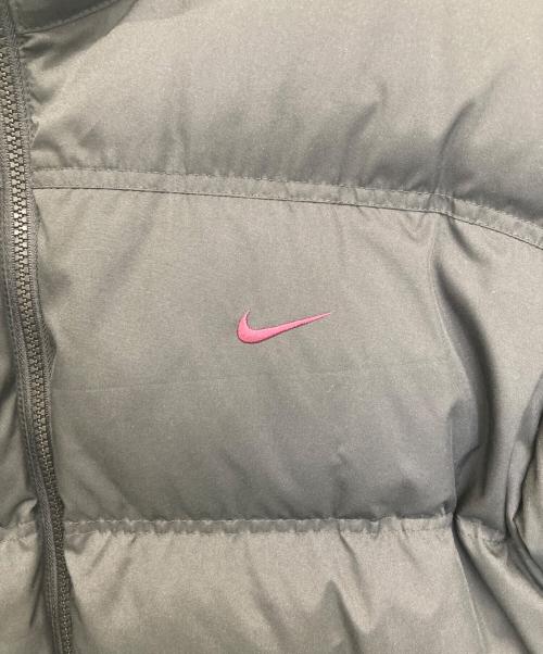 NIKE（ナイキ）NIKE (ナイキ) リバーシブルダウンジャケット ボルドー×ブラック サイズ:Lの古着・服飾アイテム