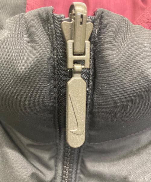 NIKE（ナイキ）NIKE (ナイキ) リバーシブルダウンジャケット ボルドー×ブラック サイズ:Lの古着・服飾アイテム