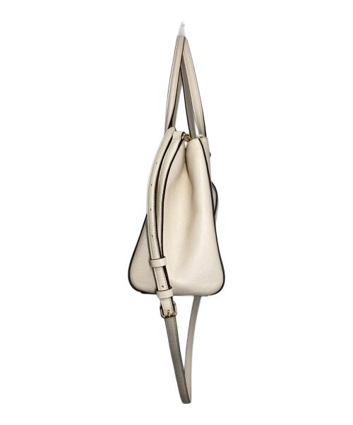 COACH（コーチ）COACH (コーチ) 2WAYショルダーバッグ アイボリーの古着・服飾アイテム