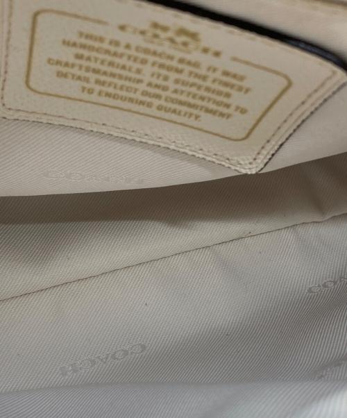 COACH（コーチ）COACH (コーチ) 2WAYショルダーバッグ アイボリーの古着・服飾アイテム