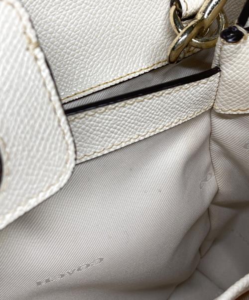 COACH（コーチ）COACH (コーチ) 2WAYショルダーバッグ アイボリーの古着・服飾アイテム