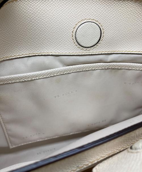 COACH（コーチ）COACH (コーチ) 2WAYショルダーバッグ アイボリーの古着・服飾アイテム