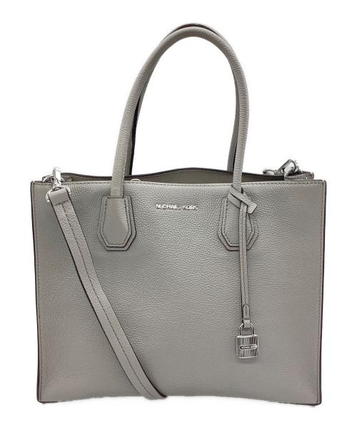 MICHAEL KORS（マイケル・コース）MICHAEL KORS (マイケル・コース) トートバッグ ライトグレーの古着・服飾アイテム