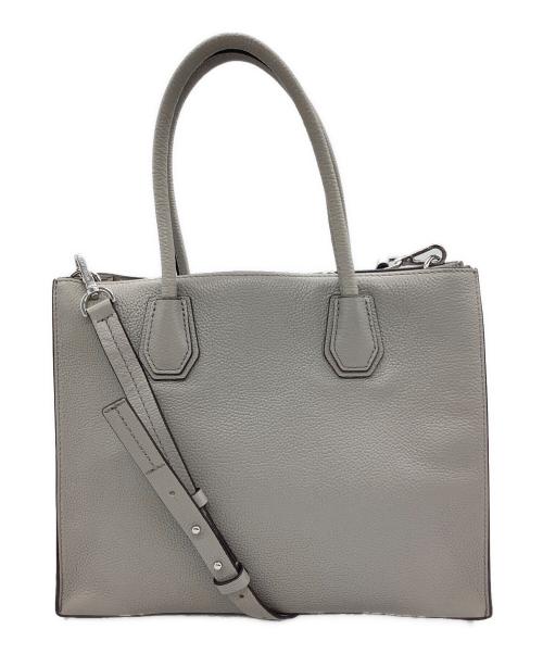 MICHAEL KORS（マイケル・コース）MICHAEL KORS (マイケル・コース) トートバッグ ライトグレーの古着・服飾アイテム