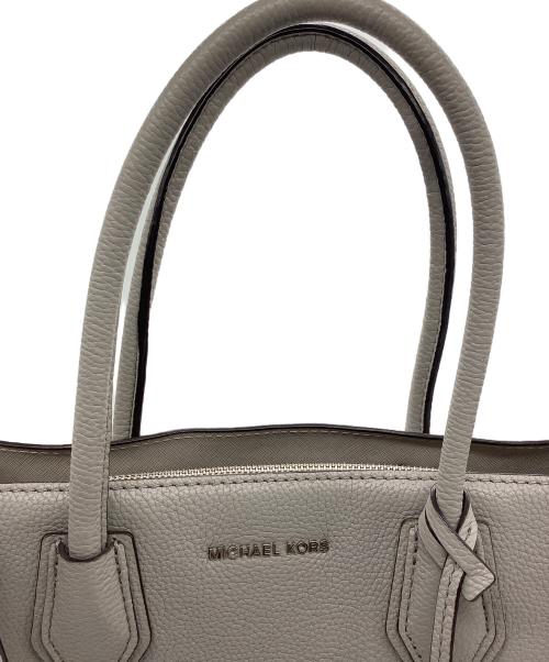 MICHAEL KORS（マイケル・コース）MICHAEL KORS (マイケル・コース) トートバッグ ライトグレーの古着・服飾アイテム
