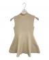 anuans（アニュアンス）の古着「ノースリーブワンピース」｜ベージュ