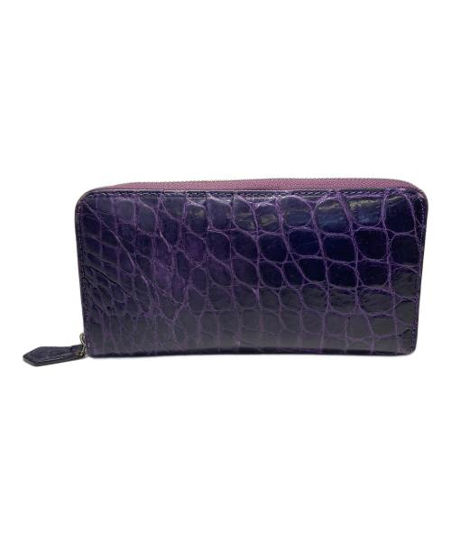 GODANE（ゴダン）GODANE (ゴダン) 長財布 パープルの古着・服飾アイテム