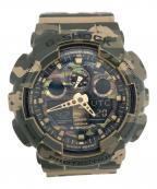 CASIOカシオ）の古着「デジアナウォッチ」｜グリーン×ブラウン