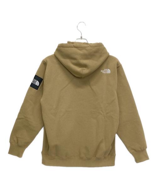 THE NORTH FACE（ザ ノース フェイス）THE NORTH FACE (ザ ノース フェイス) Square Logo Hoodie ベージュ サイズ:Mの古着・服飾アイテム